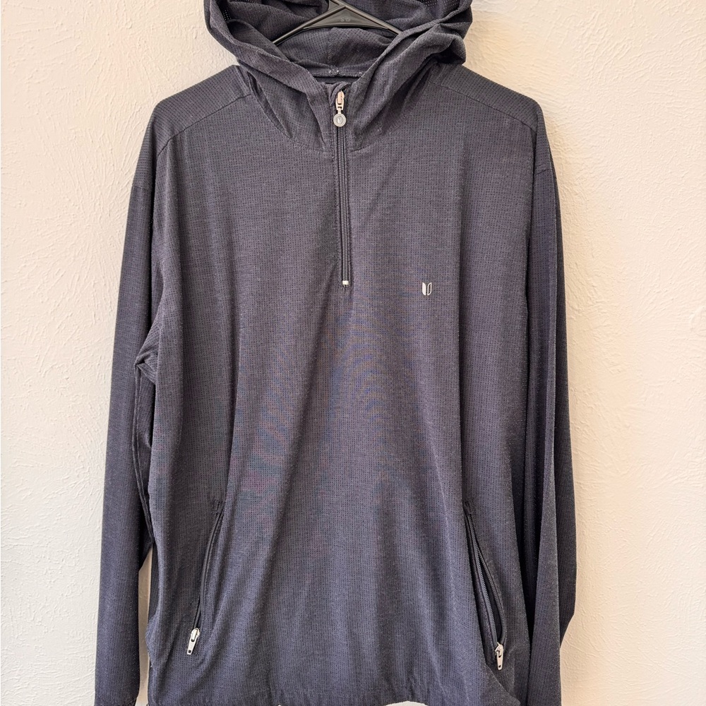 Linksoul Navy Quarter Zip Hoodie